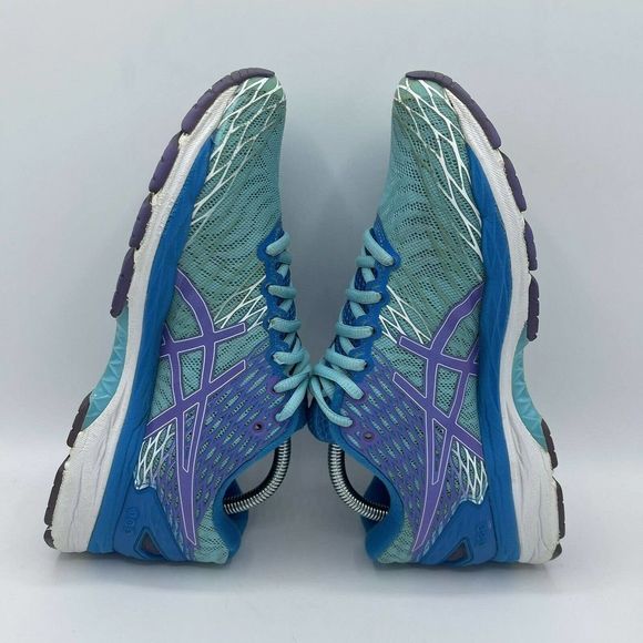 ASICS Gel Nimbus 18 Women’s Size 9.5 D Running Shoes T651N Blue & Purple - Picture 7 of 10